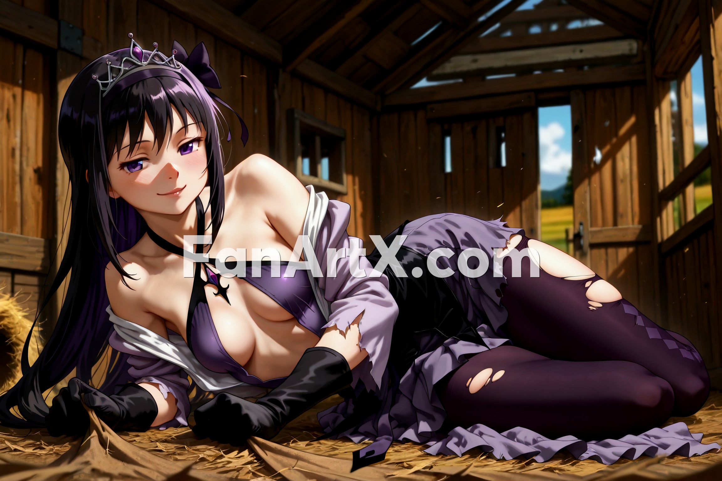 Akemi Homura Puella Magi Madoka Magica Fanart 2519492